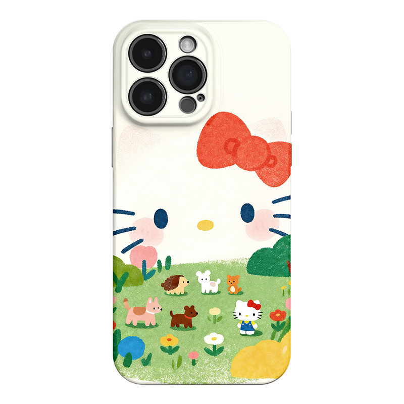 春日踏青适用iPhone17promax苹果16小米15华为mate80小众pura70新款opporeno15创意vivox200一加13可爱手机壳