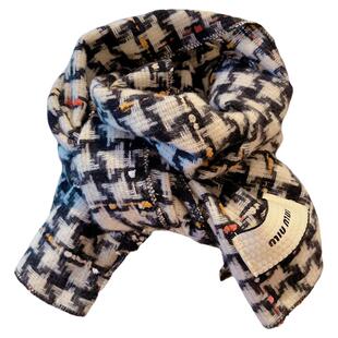 儿童围巾2025新款女童保暖宝宝百搭毛绒绒加厚保暖围脖小女孩时尚