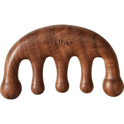 初心檀木按摩梳经络梳子