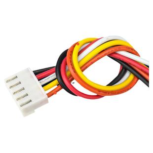 VH3.96电子线2/3/4/5/6/7P公头带锡彩排线间距3.96mm端子线连接线