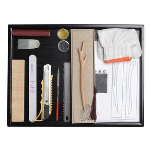 真桃木发簪diy材料包手工簪子古风女盘发木质木簪送女友生日礼物