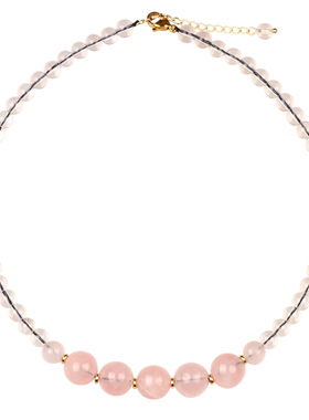 锦瑟原创首饰白水晶项链