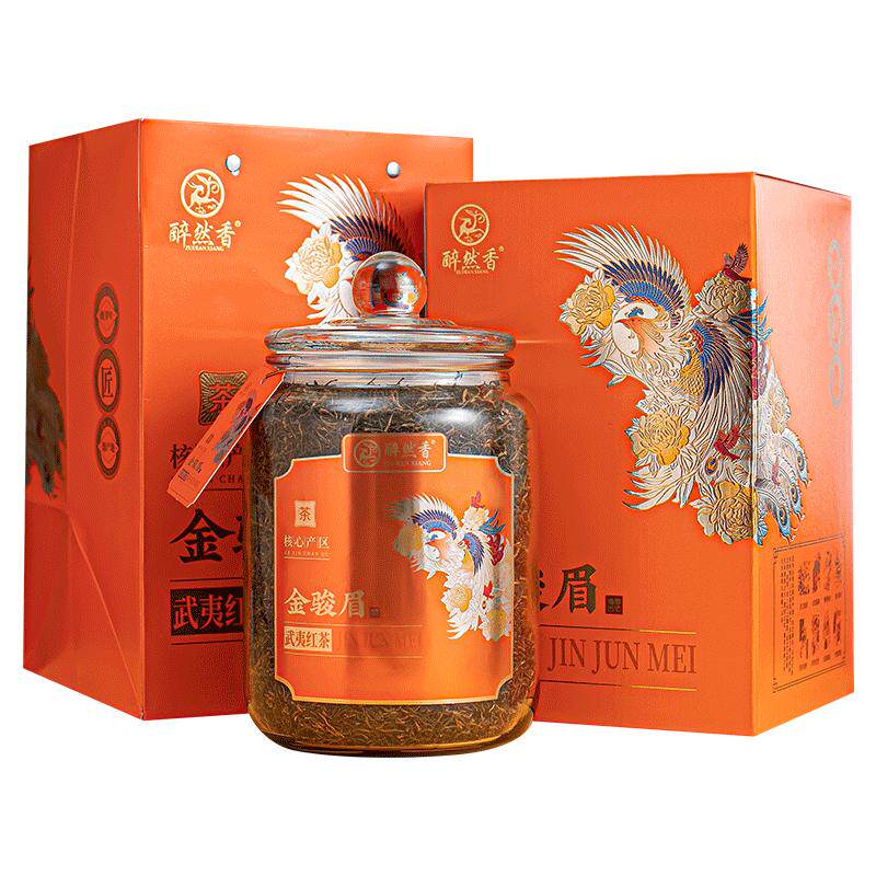 醉然香特级浓香型金骏眉礼盒500g