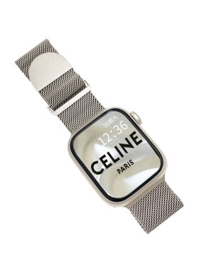 适用applewatch金属表带磁吸双节