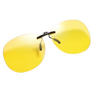 近视眼睛日夜两用偏光夹片开车专用防远光灯夜视镜变色太阳墨镜片