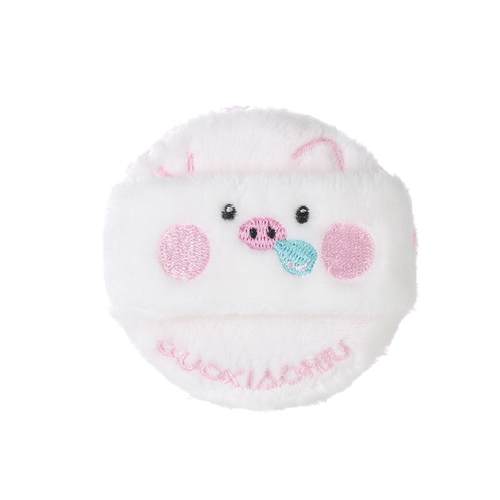 郭小妞动物园毛毛长绒粉扑散粉粉饼蜜粉定妆植绒气垫绒面化妆专用