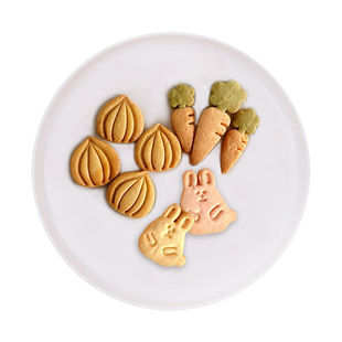 复活节卡通兔子饼干模具胡萝卜曲奇糖霜3d立体按压式创意烘焙工具