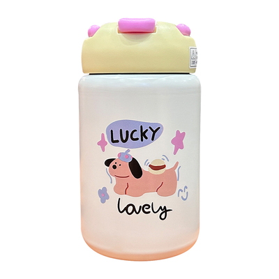 迷你可爱保温杯316不锈钢吸管杯