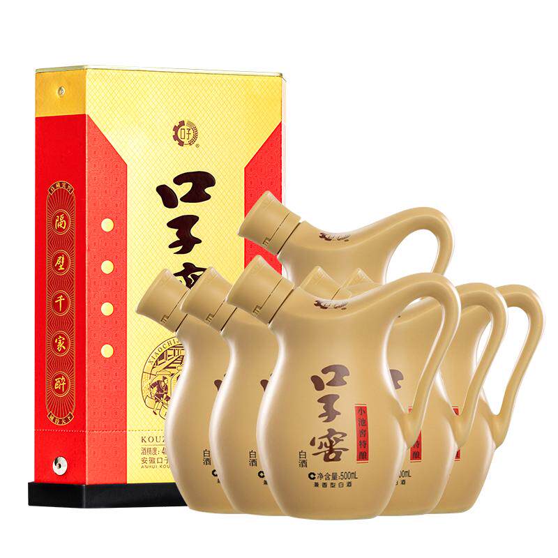 口子窖小池窖特酿41度整箱白酒