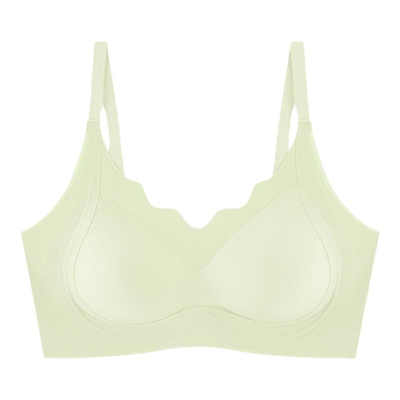 桑蚕丝乳胶内衣女美背提拉防下垂
