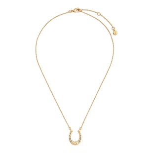 【9折上新】Fable珍珠马蹄珐琅彩项链首饰品女款吊坠高级感锁骨年