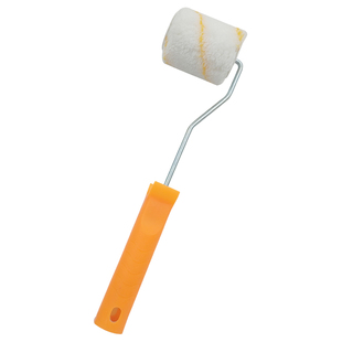 中毛滚筒刷3寸修边滚筒车位划线滚筒 油漆乳胶漆涂料小滚筒毛刷子