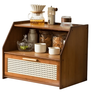 桌面收纳盒茶水间茶包茶叶咖啡胶囊收纳架吧台杯架零食水杯置物架