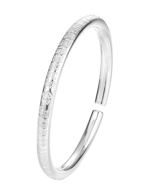 永兴银楼足银999百福圆棍手镯