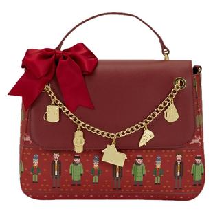 Loungefly小鬼当家正版周边圣诞节礼物蝴蝶结单肩斜挎包女手提包