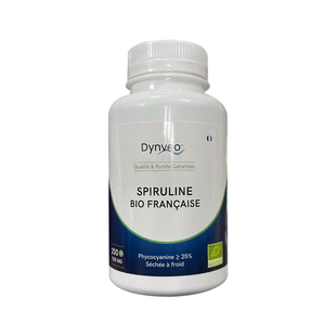 现货法国正品Dynveo有机螺旋藻片/粉Spiruline增强免役抵抗力碱性