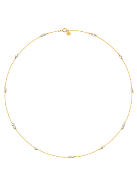 TWOR18K金女海水珍珠项链