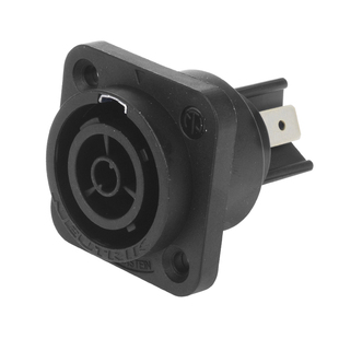 优曲克NEUTRIK防水户外演出航空电源座NAC3MPX-TOP屏幕摇头灯音响