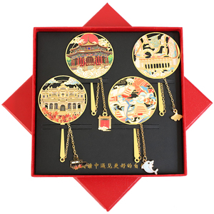 辽宁景点书签金属纪念品