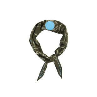 SHORT SENTENCE 设计师品牌 25早秋新品 刺绣三角巾 SOLSOL