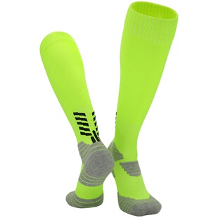 秋冬中大儿童专业加厚毛巾底长筒足球袜学生户外踢球护膝袜比赛袜