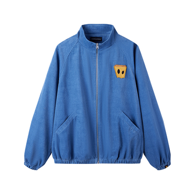 薛之谦dsp灯芯绒宽松立领短外套