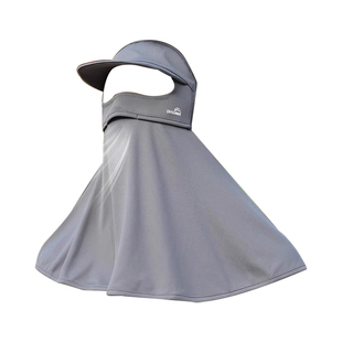 ohsunny全方位防护口罩，清凉透气，呼吸口特大遮阳防晒帽遮脸面