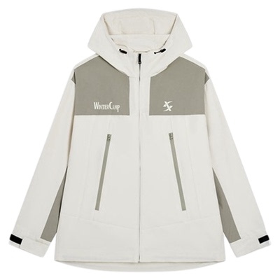 特步高校冬令营两件套男款秋冬新款户外保暖夹克外套976428400581