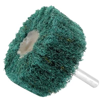 带柄百洁布磨头抛光轮拉丝轮除锈