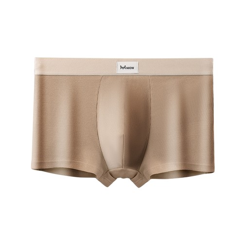 猫人男士内裤纯棉四角短裤新款抑菌透气舒适青少年学生平角裤男款