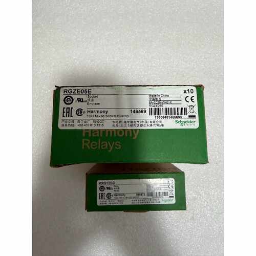 施耐德继电器型号RGZE05E和RXG12BD价格分别五