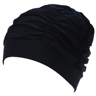 泳帽女男长发不防水不勒头游泳帽可爱韩国女百褶帽女士成人时尚