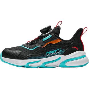 安踏童鞋男童赤焰跑鞋2026夏季新款小童跑步鞋纽扣鞋专业网面跑鞋