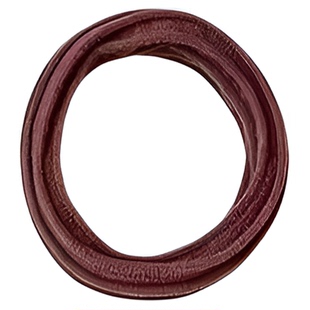 简约加粗秋冬新款高弹力耐用发绳条纹橡皮筋女扎头头绳百搭头饰