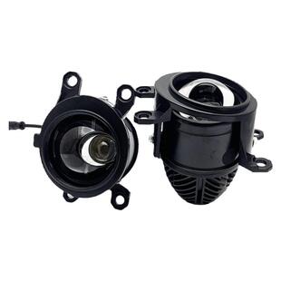 2寸矩阵式激光大灯led雾灯双光透镜直射改装通用雾灯鱼眼防水外置