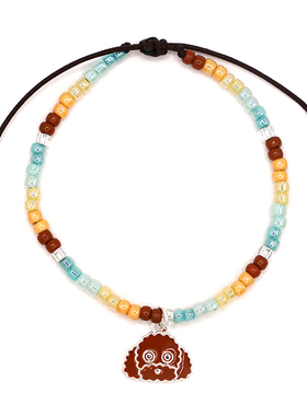 THISNESS情侣纯银猫咪狗狗手链