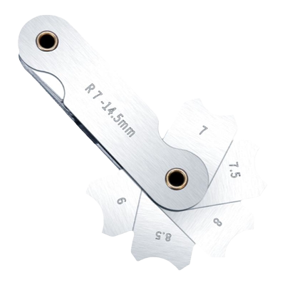 高精度不锈钢半径规刻度清晰精准