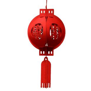 2026新年春节红灯笼挂饰壁挂支架阳台过年商场大门口福字装饰挂件