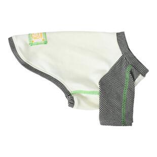 Lazyeazy宠物狗狗衣服条纹打底衫加绒撞色四脚衣舒适中小型犬衣服