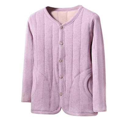 秋冬新款棉服女加绒加厚小棉袄