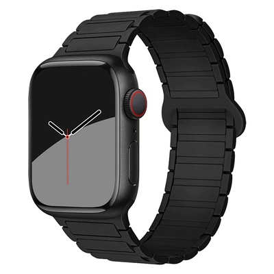 张倩仪同款适用S10苹果S11手表iwatch10表带applewatch9磁吸硅胶S8腕带Ultra女款SE运动8男7高级新款夏季