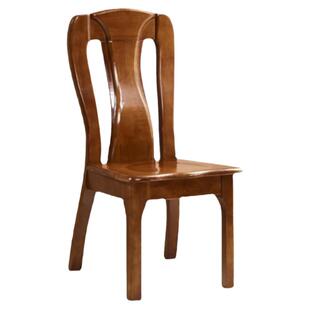 全实木餐椅靠背椅整装加大加厚现代中式家用餐厅凳子酒店饭店椅子