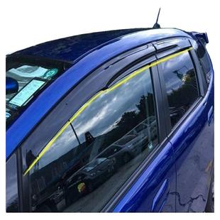 适用二代飞度晴雨挡08-13FIT注塑加厚无限MugenGE8原厂款JAZZ雨眉