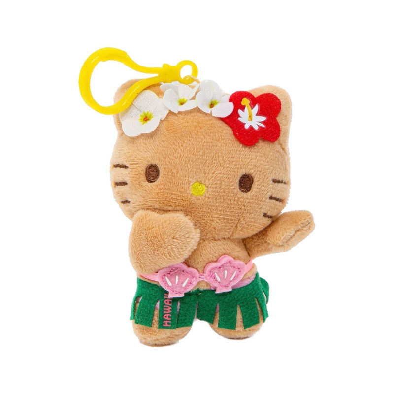 正品夏威夷黑皮KITTY公仔挂件