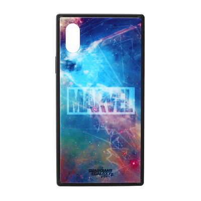 Outler清仓正版PGA漫威苹果XsMax方形手机壳个性 适用iPhoneXR钢化玻璃9H保护壳X全包防摔男女