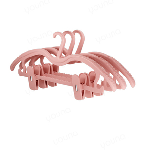 裤夹子衣架家用挂衣无痕挂裤子裙子专用衣架带夹子衣服裤架jk裙夹