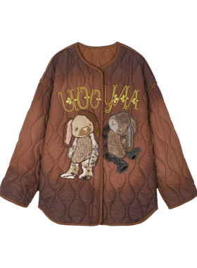 乌丫兔子精灵M65内胆棉服