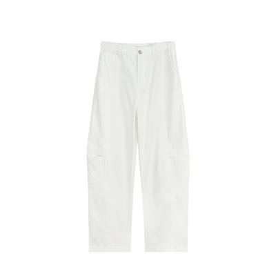 OE弯刀立体分割工装直筒牛仔裤