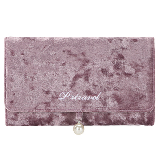 旅行随身首饰包便携珠宝饰品项链戒指耳钉耳环手表小收纳包收纳袋