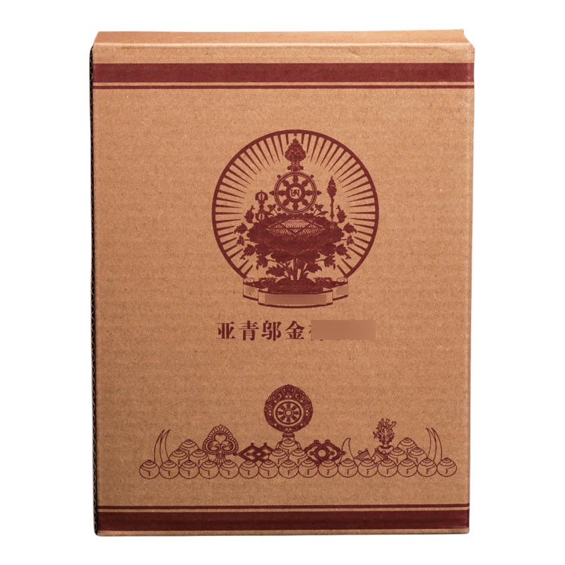 彩绘树脂莲花转金轮摆件